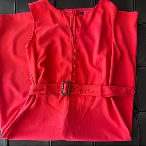 Shift Midi Dress Banana Republic